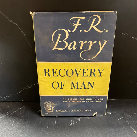 recovery of man book, by f. r. barry, 1949 Hardcover image 1