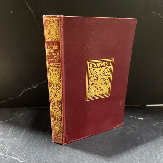 red cotton night-cap country book, by robert browning, 1898 Hardcover image 1