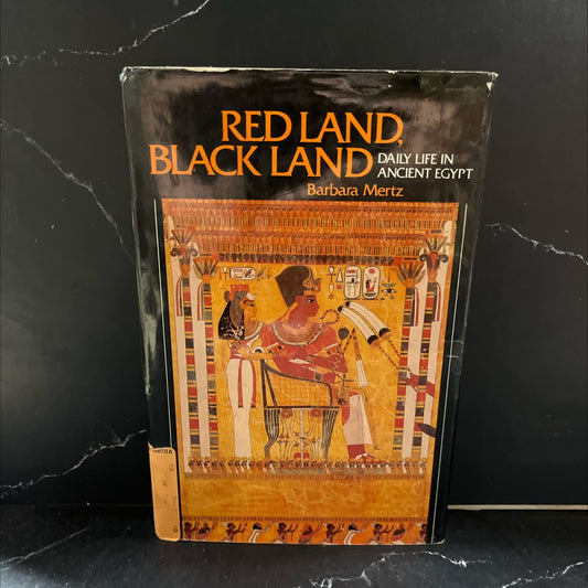 red land, black land book, by Barbara Mertz, 1978 Hardcover image 1