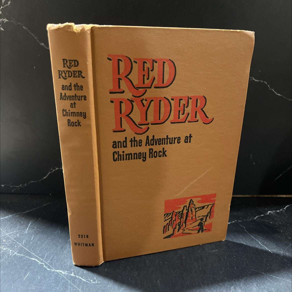 red ryder and the adventure at chimney rock book, by h. c. thomas, 1946 Hardcover image 1