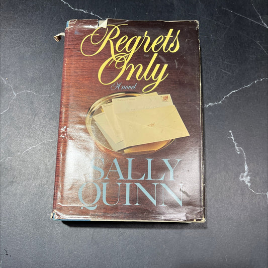 regrets only book, by Sally Quinn, 1986 Hardcover image 1