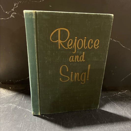 rejoice and sing! a hymnal for all services with accent on youth book, by ray h. moore, 1958 Hardcover image 1