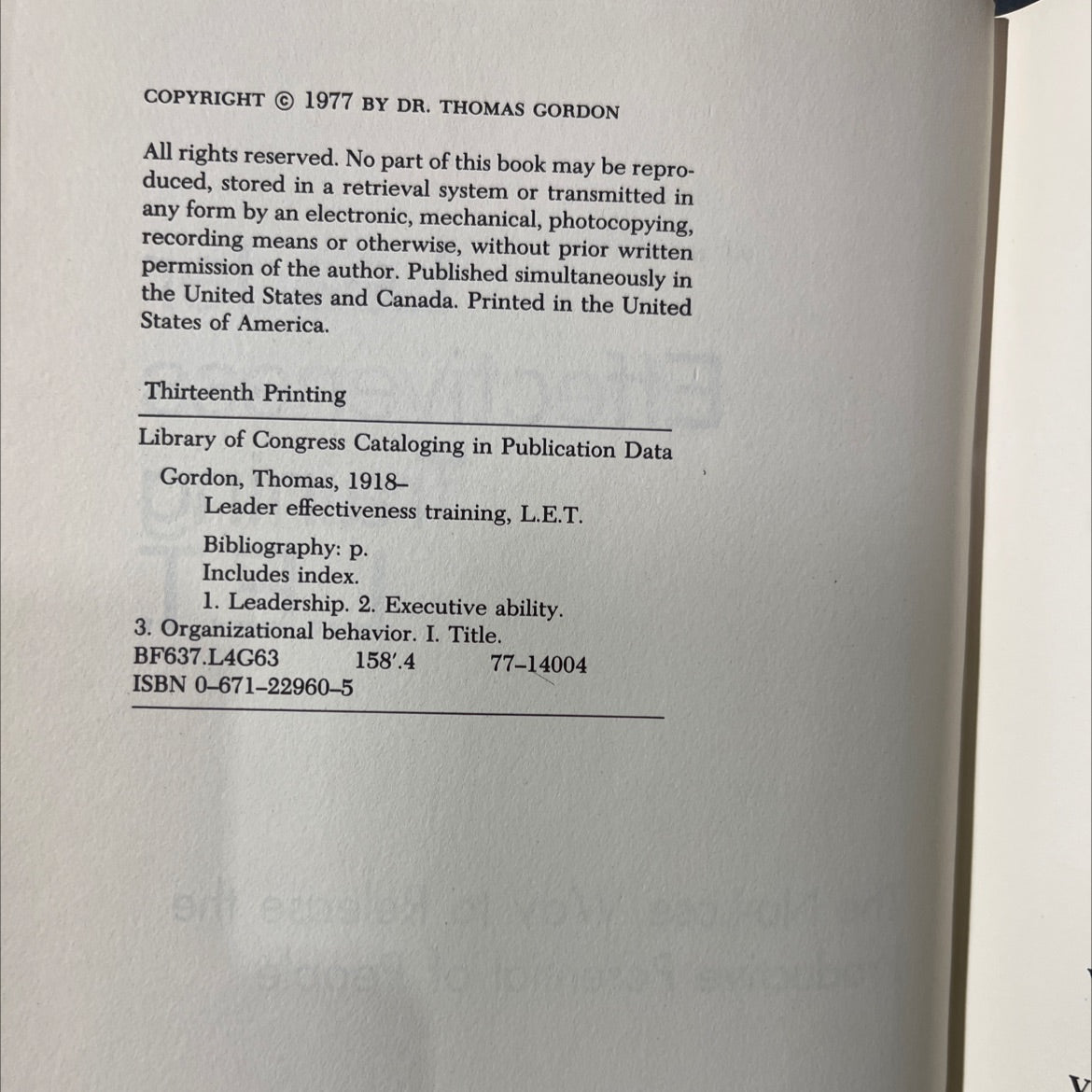 releasing the leader effectiveness training l.e.t. the no-lose way to release the productive potential of people book, image 3