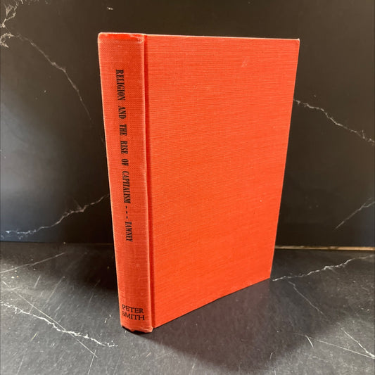 religion and the rise of capitalism a historical study book, by r. h. tawney, 1962 Hardcover image 1