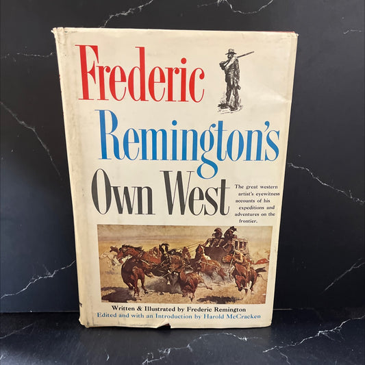 remington's own west book, by frederic remington, 1960 Hardcover image 1