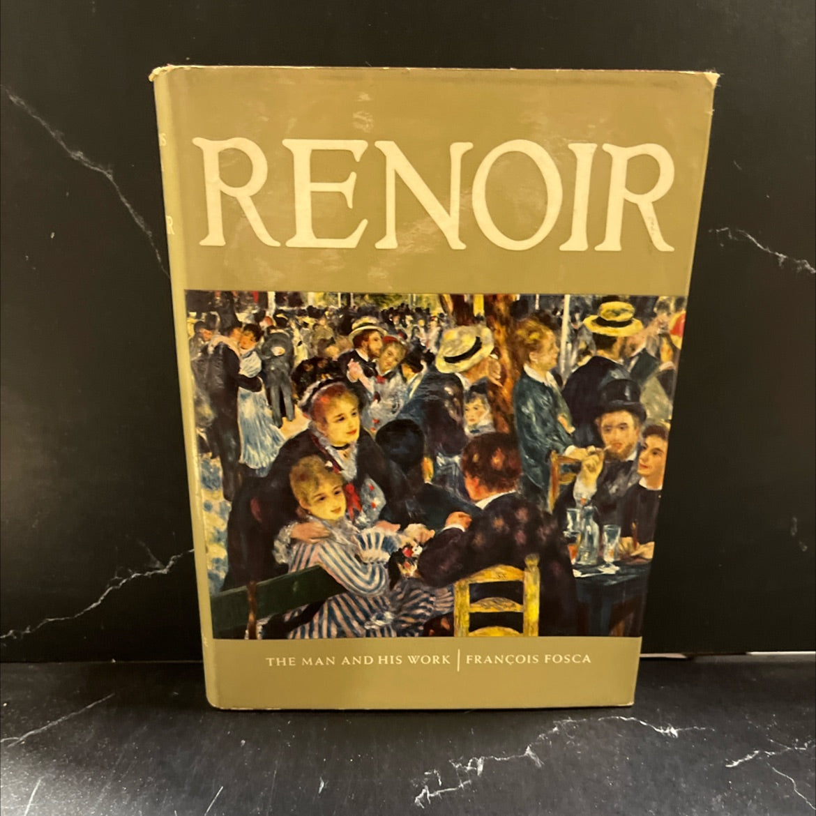 renoir his life and work book, by françois fosca, 1962 Hardcover image 1