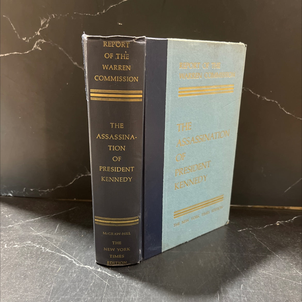 report of the warren commission on the assassination of president kennedy book, by harrison e. salisbury, 1964 Hardcover image 1