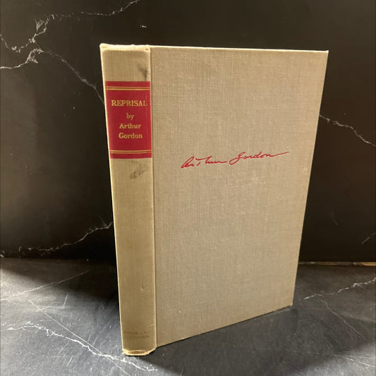 reprisal book, by arthur gordon, 1970 Hardcover image 1
