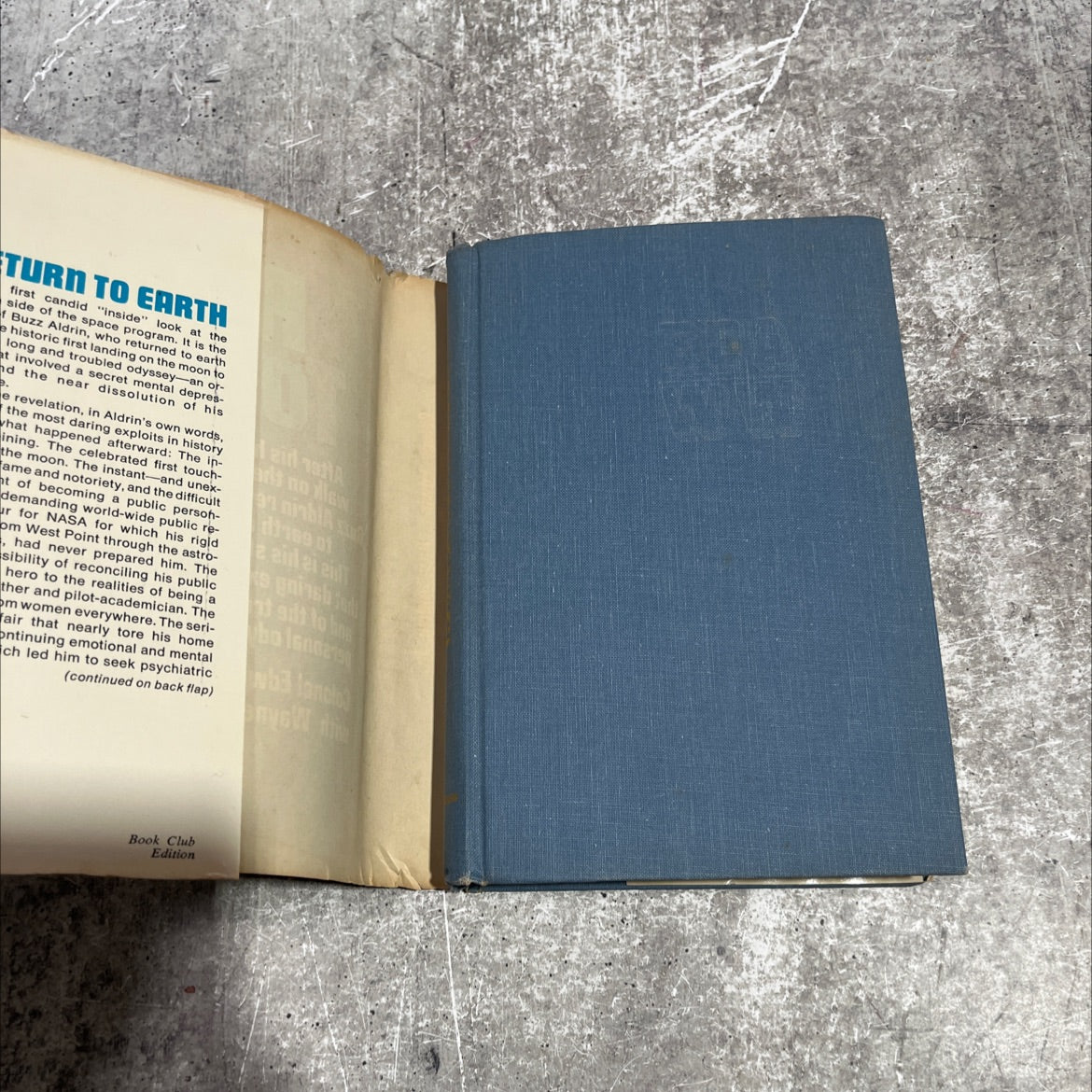 return to earth book, by colonel edwin e. \"buzz\" aldrin, jr., with wayne warga, 1973 Hardcover image 4