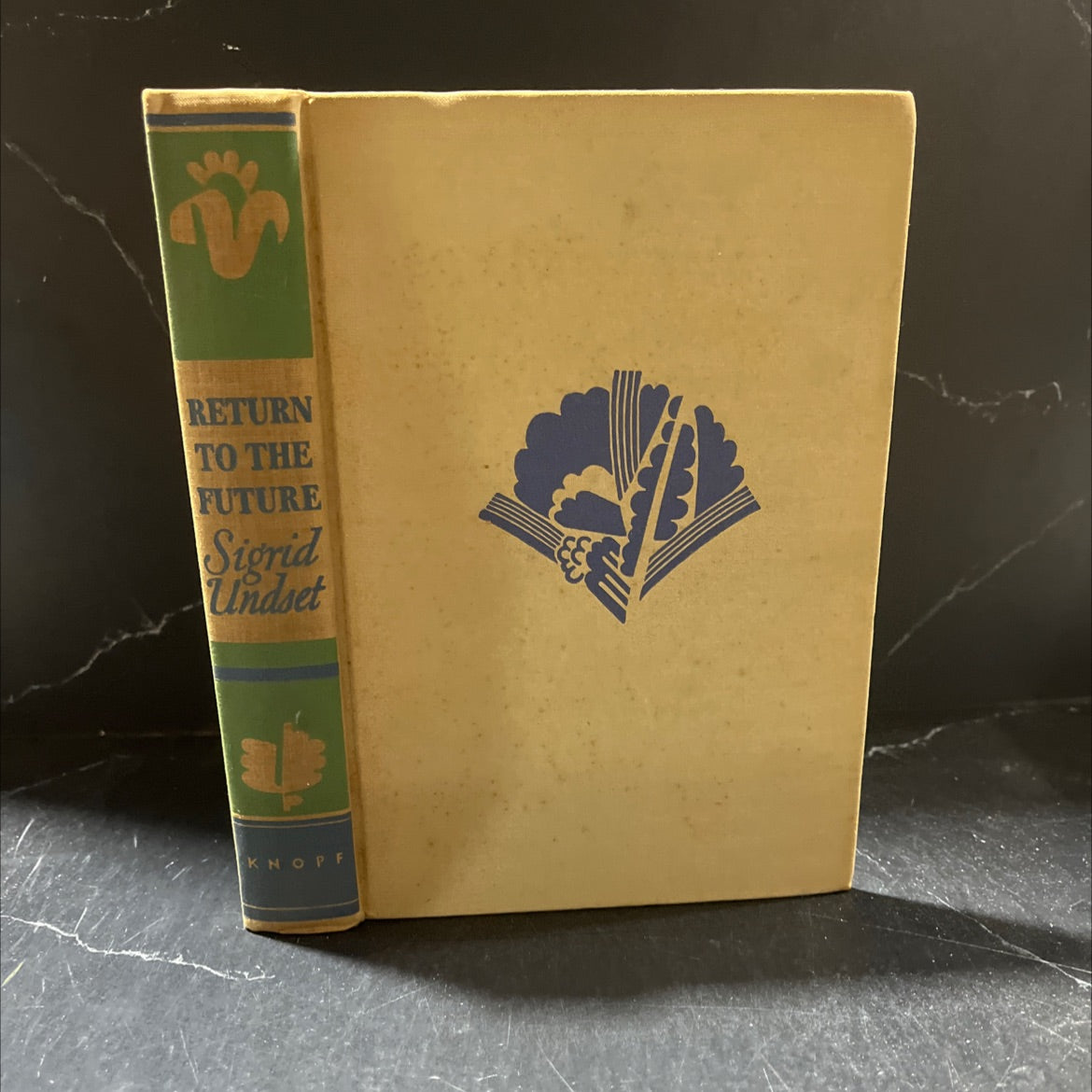 return to the future book, by sigrid undset, 1942 Hardcover image 1