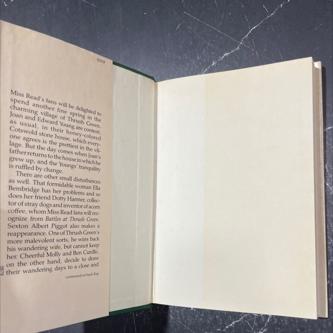 return to thrush green book, by miss read, 1979 Hardcover image 4