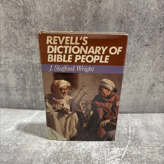 revell's dictionary of bible people book, by j. stafford wright, 1978 Hardcover image 1