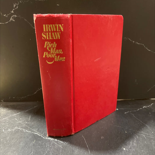 rich man, poor man book, by irwin shaw, 1970 Hardcover image 1