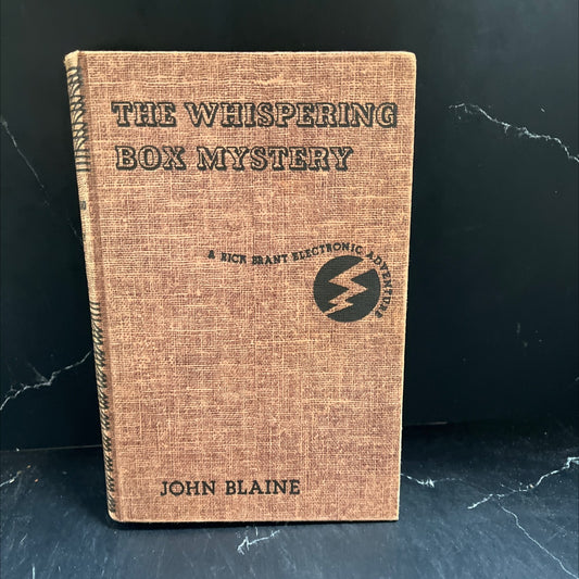 rick brant science-adventure story the whispering box mystery book, by john blaine, 1948 Hardcover image 1