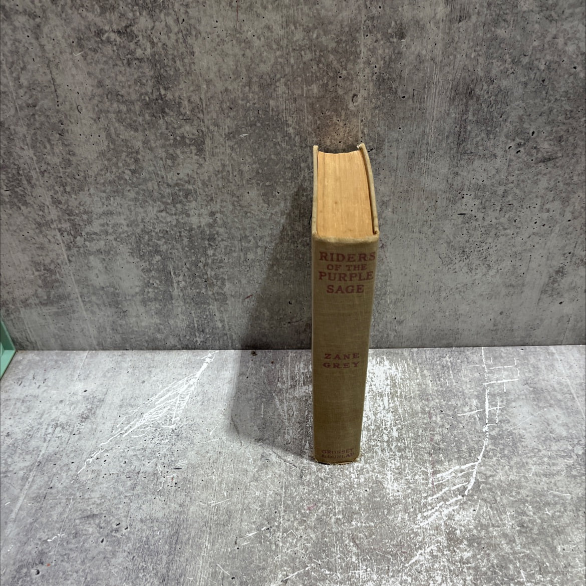 riders of the purple sage book, by zane grey, 1912 Hardcover image 4