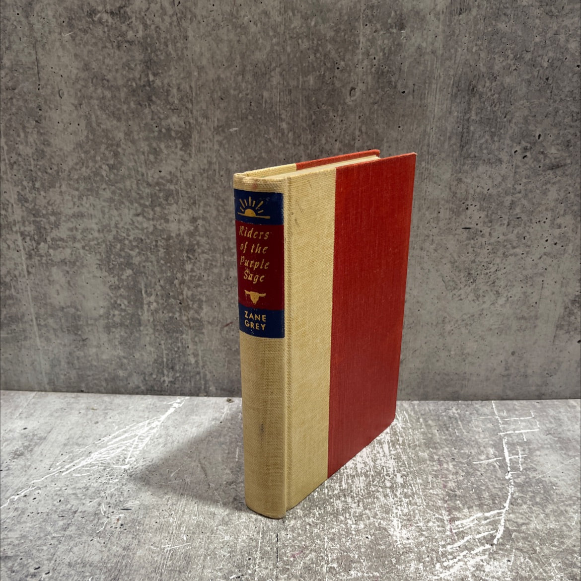 riders of the purple sage book, by zane grey, 1940 Hardcover image 1