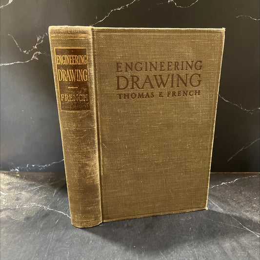 ries a manual of engineering drawing for students and draftsmen book, by Thomas E. French, 1947 Hardcover image 1