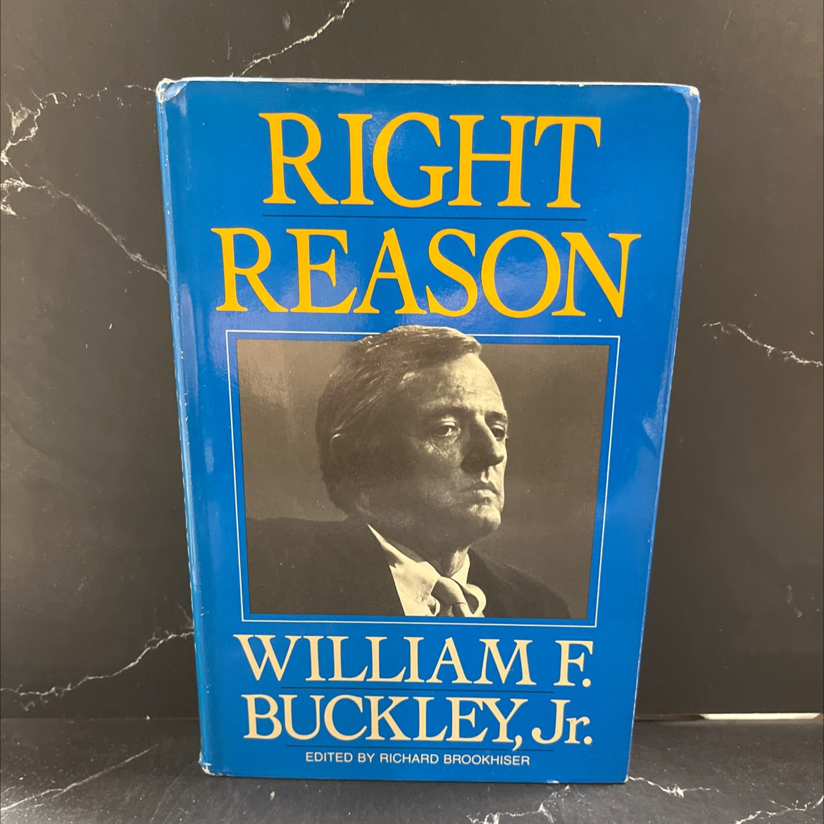 right reason book, by William F. Buckley, Jr., 1985 Hardcover image 1
