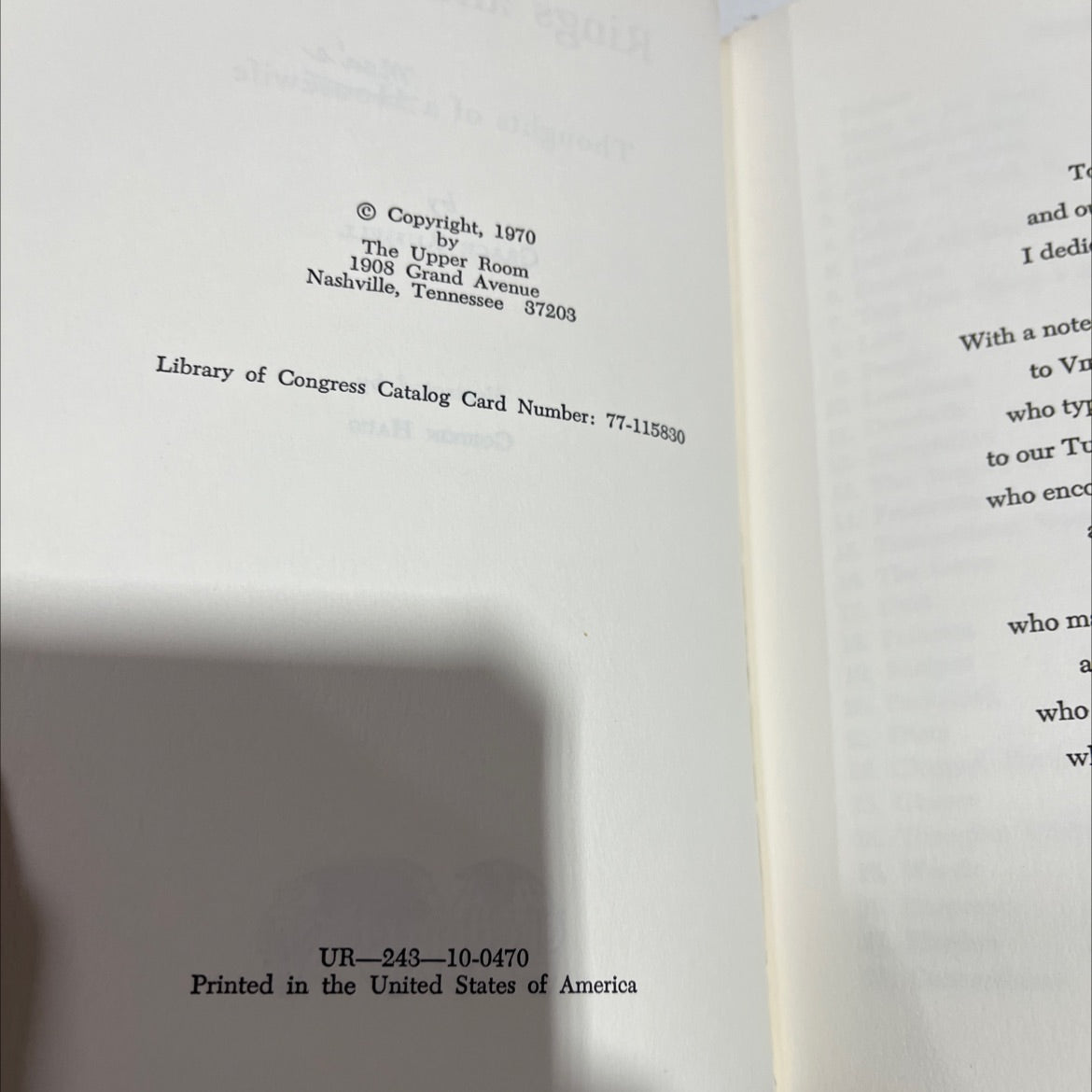rings and things man's thoughts of a housewife book, by grace russell, 1970 Hardcover image 3