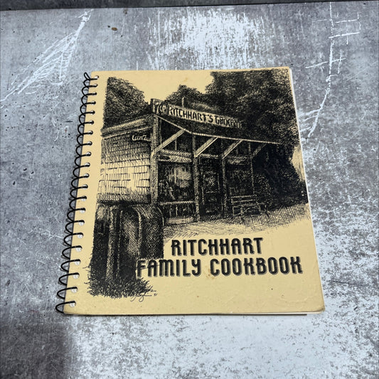 ritchhart family cookbook book, by ritchhart, 1970 Hardcover image 1