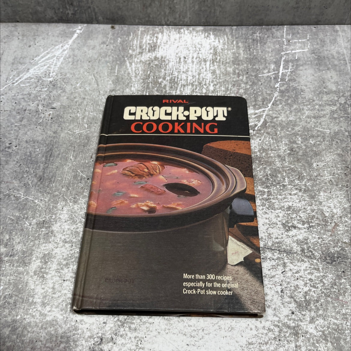 rival crock-pot cooking book, by unknown, 1975 Hardcover image 1