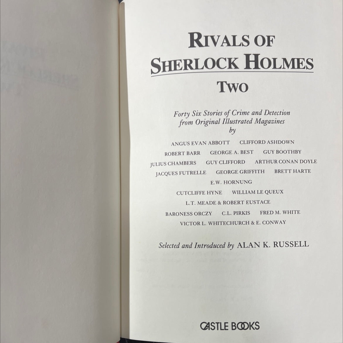 rivals of sherlock holmes two forty six stories of crime and detection from original illustrated magazines book, by image 2
