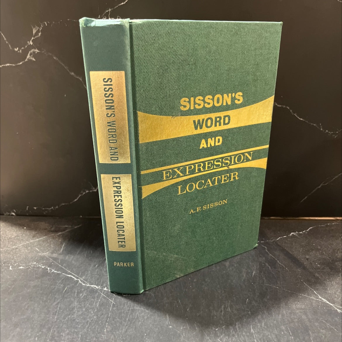 rms locater dictionary sisson's word and expression locater book, by a. f. sisson, 1966 Hardcover image 1