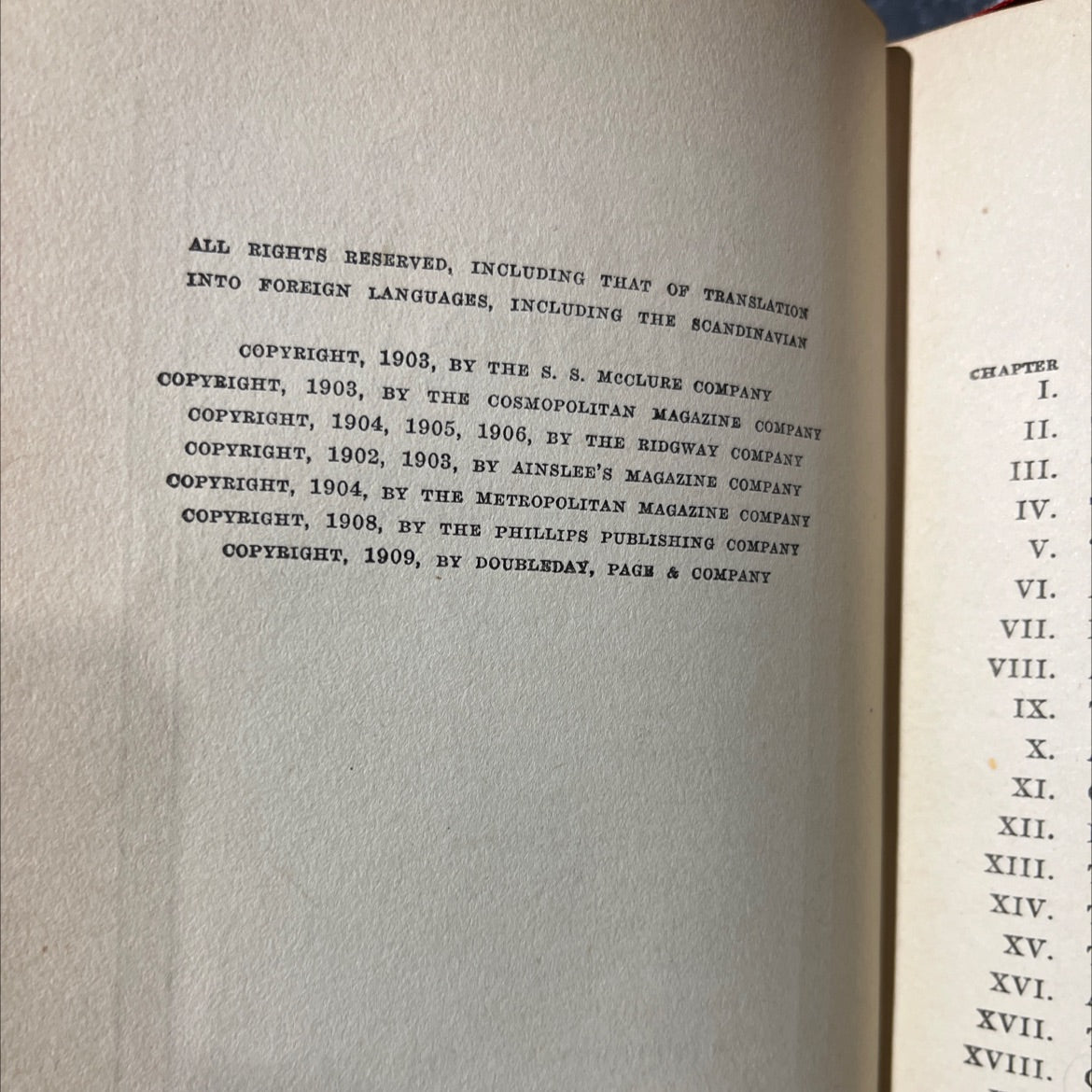roads of destiny book, by o. henry, 1917 Leather image 3