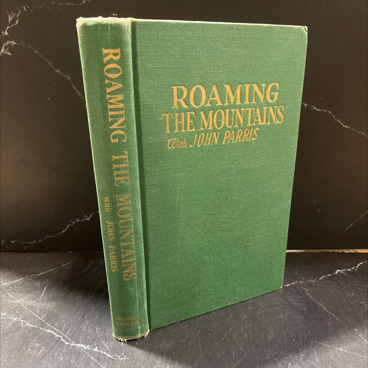 roaming the mountains book, by john parris, 1955 Hardcover image 1