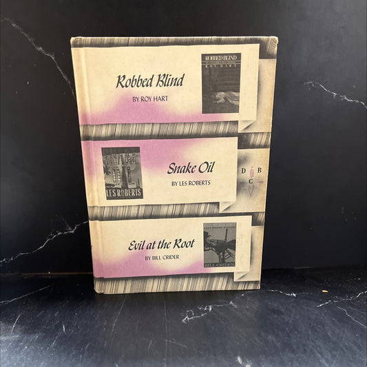 robbed blind book, by roy hart, 1990 Hardcover image 1