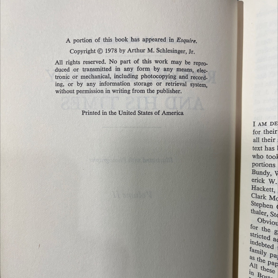 robert kennedy and his times book, by Arthur M. Schlesinger, Jr., 1978 Hardcover image 3