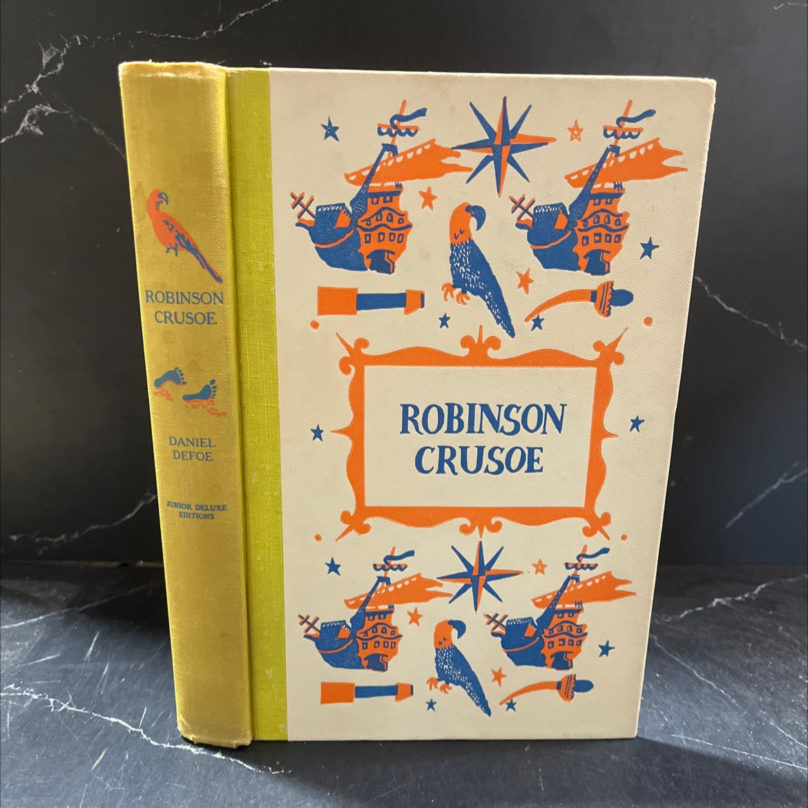 robinson crusoe the life and strange surprising adventures of robinson crusoe of york mariner book, by daniel defoe, image 1