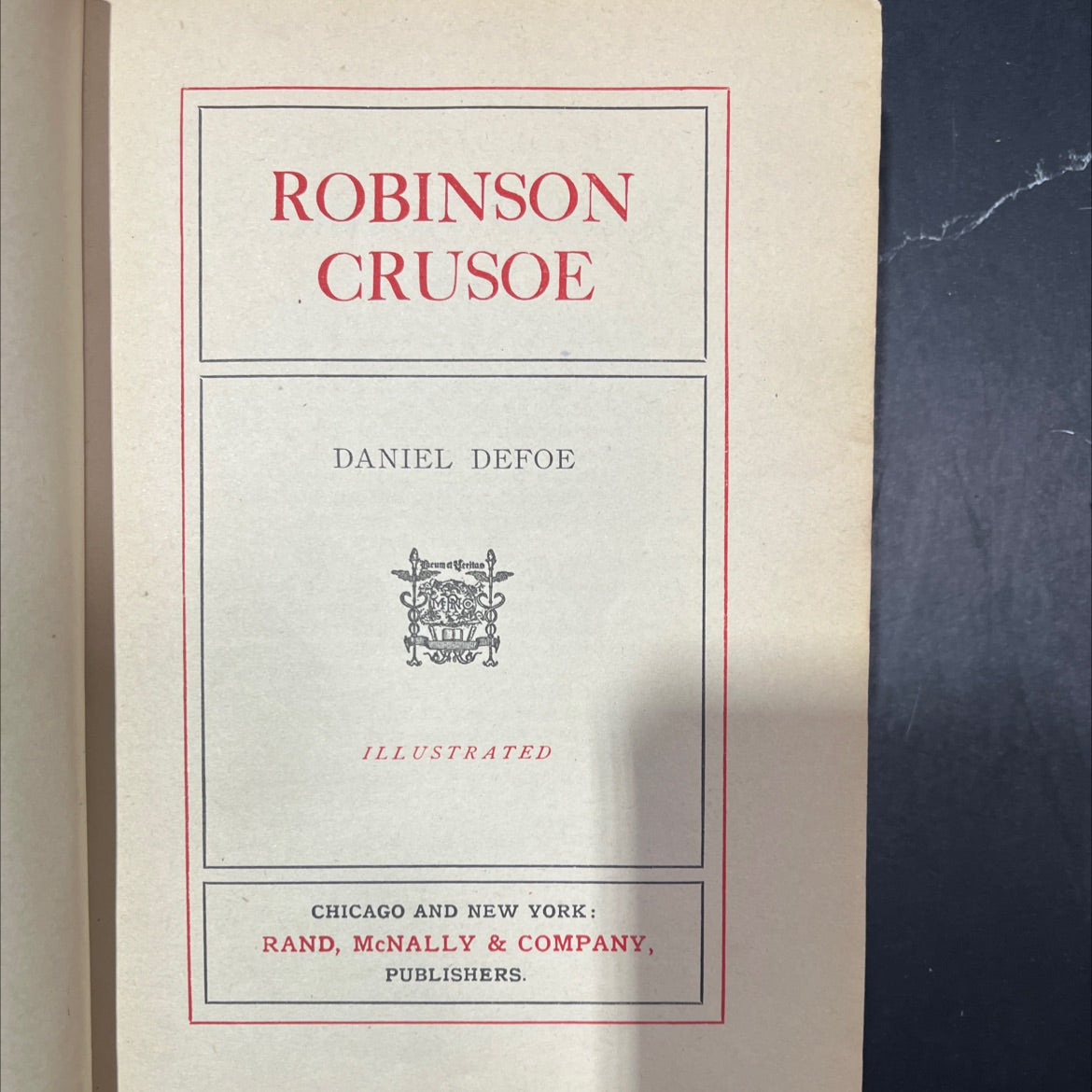 robinson crusoe book, by daniel defoe, 1970 Hardcover image 2