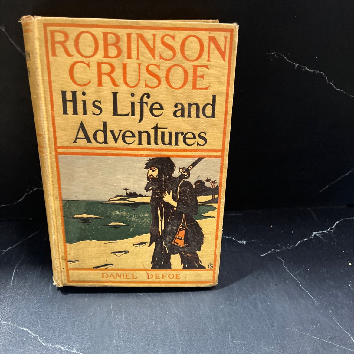 robinson crusoe book, by daniel defoe, 1970 Hardcover image 1