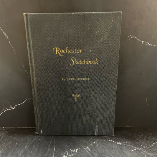 rochester sketchbook book, by arch merrill, 1946 Hardcover image 1