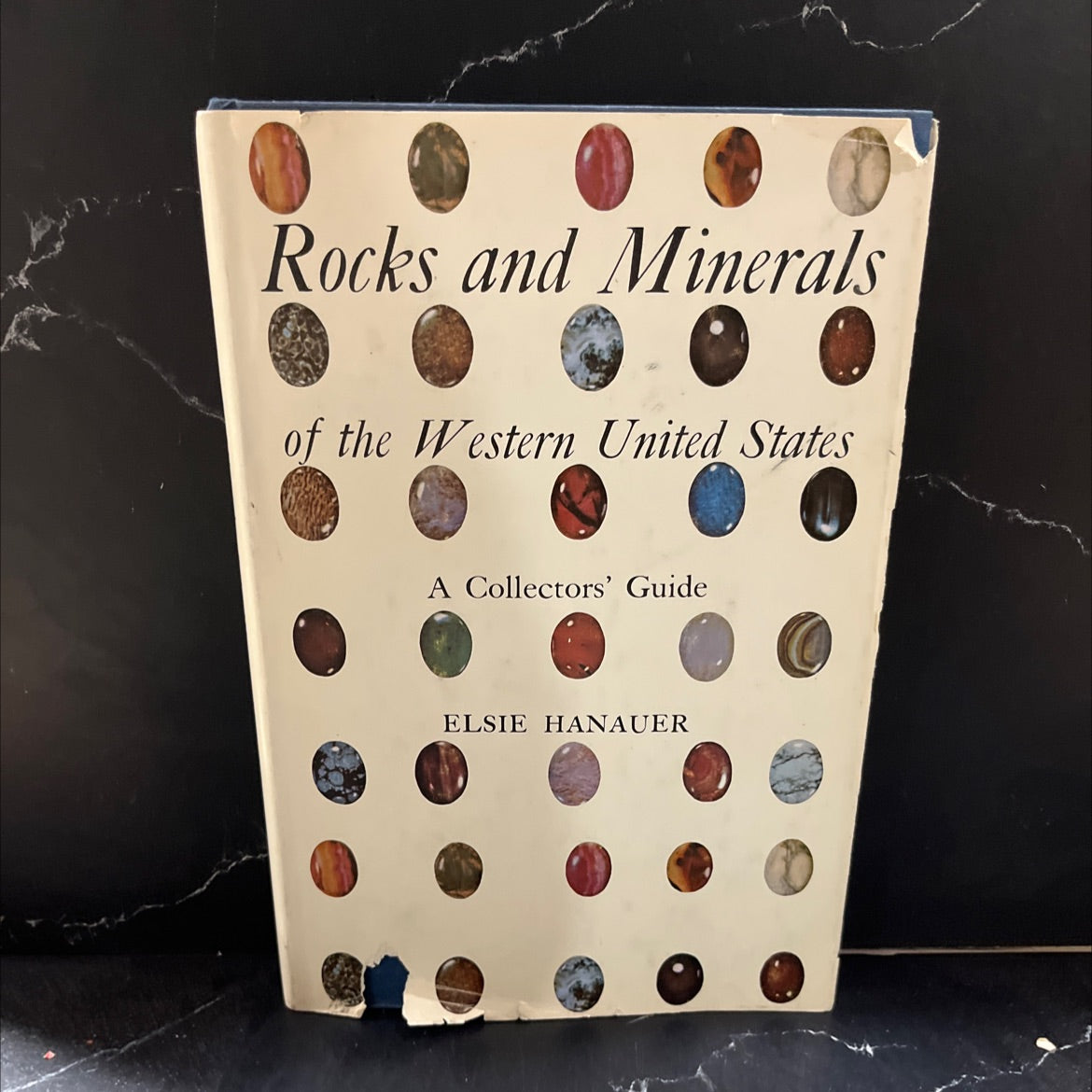 rocks and minerals of the western united states book, by elsie hanauer, 1976 Hardcover image 1