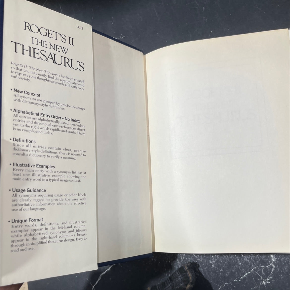roget's ii: the new thesaurus book, by Anne H. Soukhov, 1980 Hardcover image 4