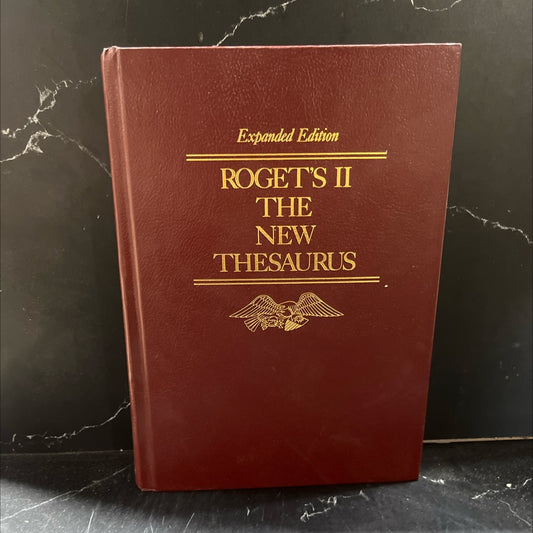 roget's ii thesaurus of english words and phrases book, by Anne D. Steix, 1988 Hardcover image 1