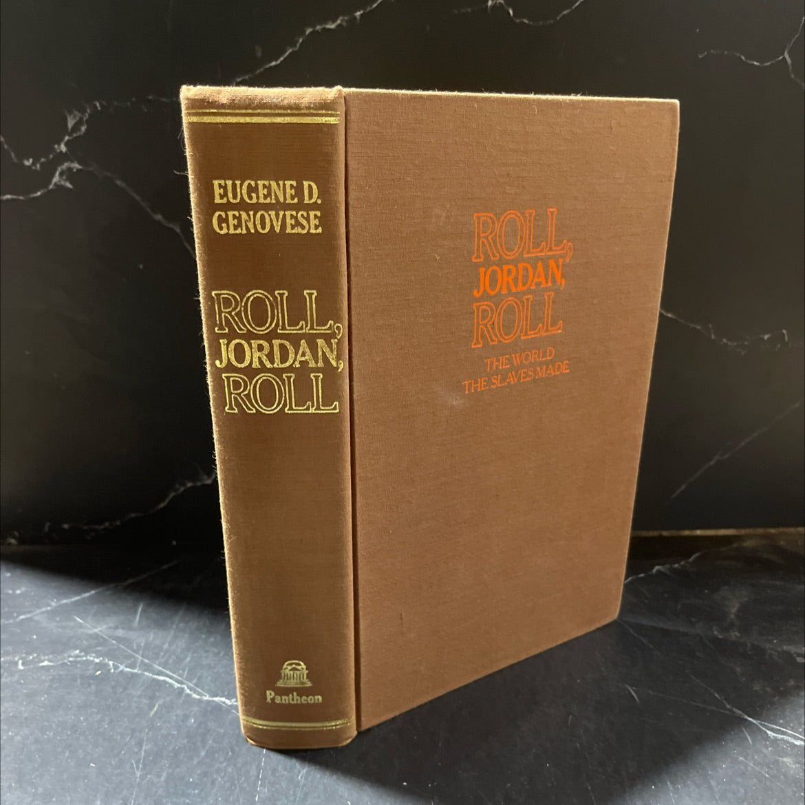 roll, jordan, roll: the world the slaves made book, by eugene d. genovese, 1974 Hardcover image 1