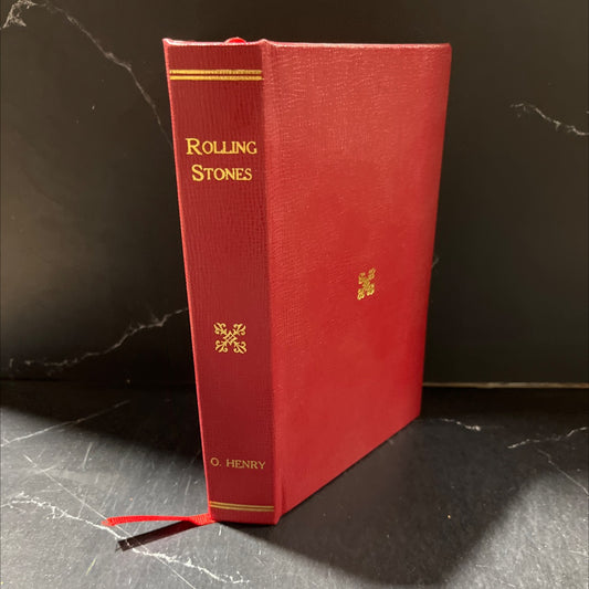 rolling stones book, by o. henry, 1917 Leather image 1