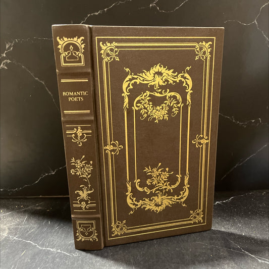 romantic poets william blake to edgar allan poe book, by W. H. Auden, Norman Holmes Pearson, 1969 Leather image 1