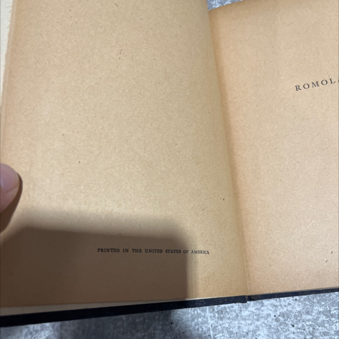 romola book, by george eliot, unknown Hardcover image 3