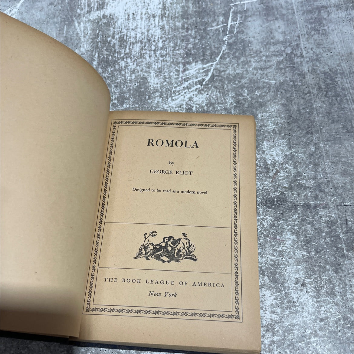 romola book, by george eliot, unknown Hardcover image 2