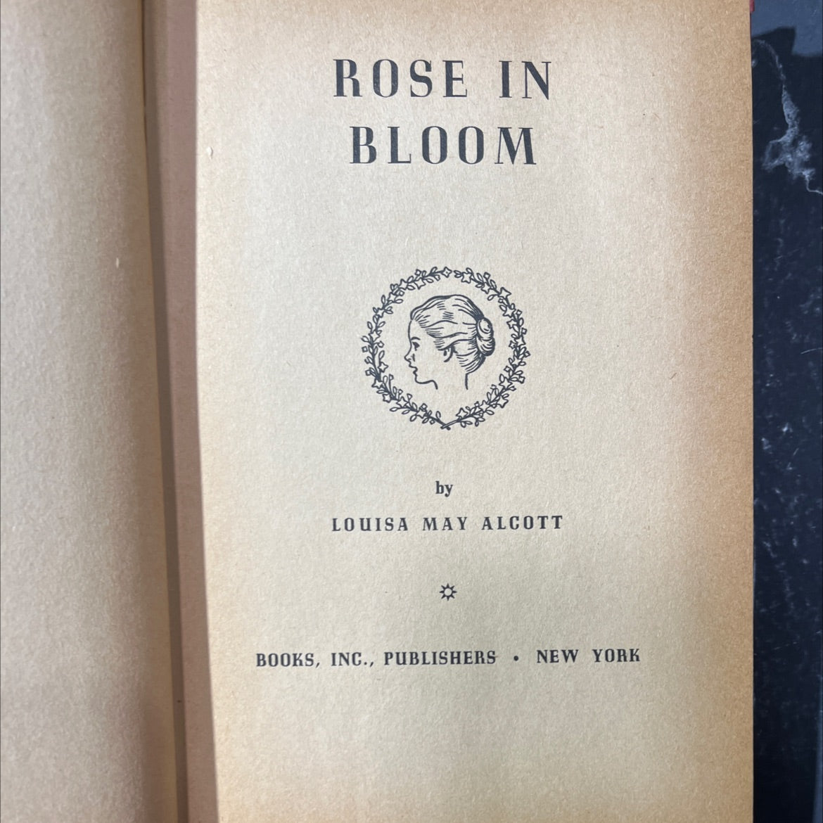rose in bloom book, by louisa may alcott, 1945 Hardcover image 2