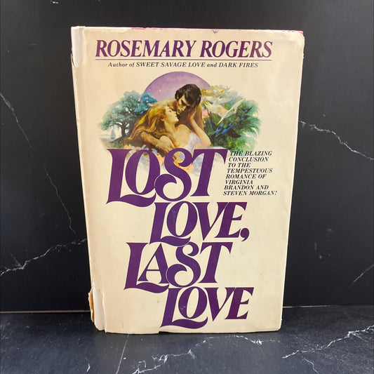 rosemary rogers lost love, last love book, by Rosemary Rogers, 1980 Hardcover image 1
