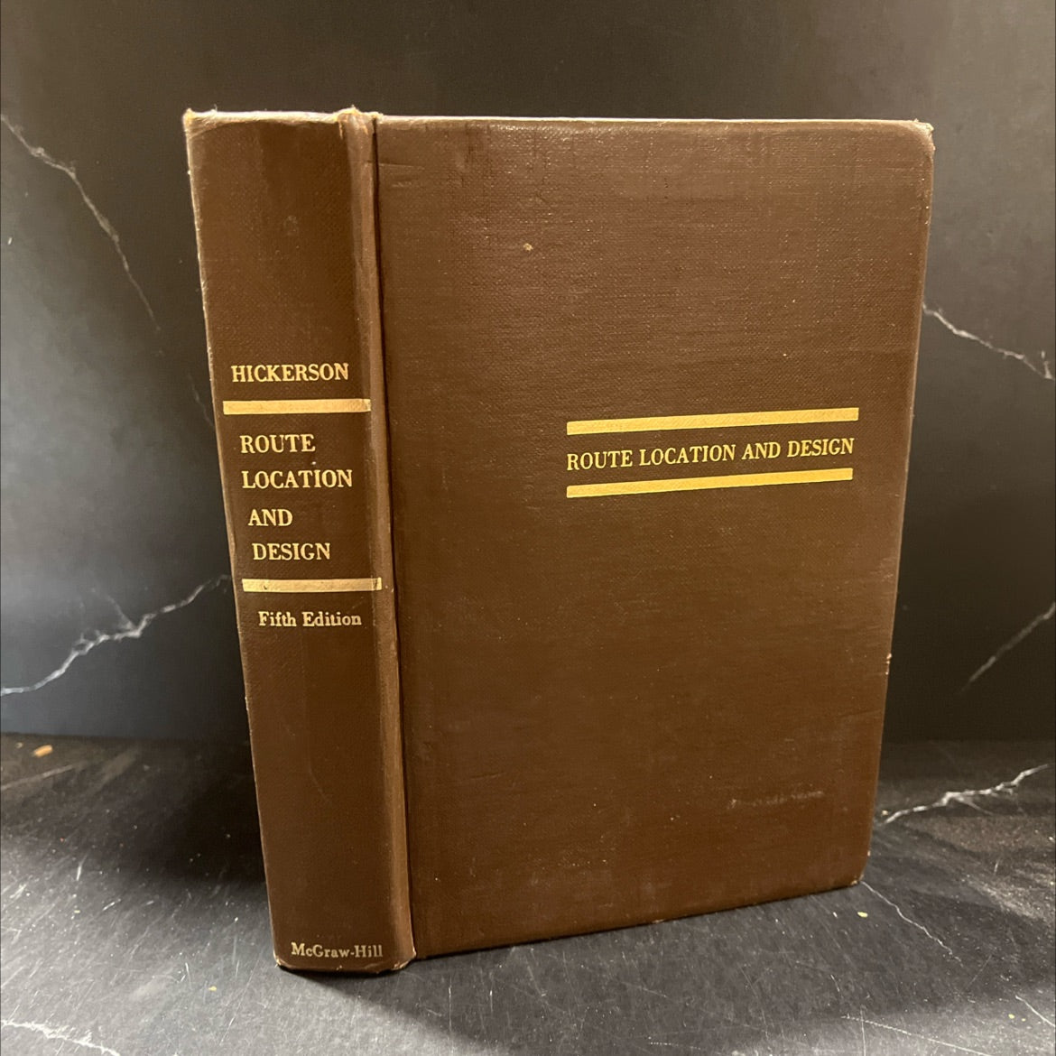 route location and design book, by Thomas F. Hickerson, 1964 Hardcover image 1