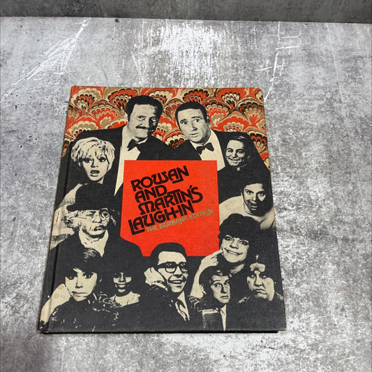 rowan and martins laugh-in the burbank edition book, by unknown, 1969 Hardcover image 1