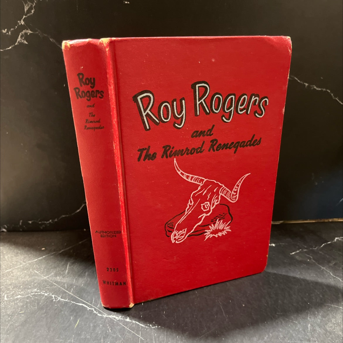roy rogers and the rimrod renegades book, by snowden miller, 1952 Hardcover image 1