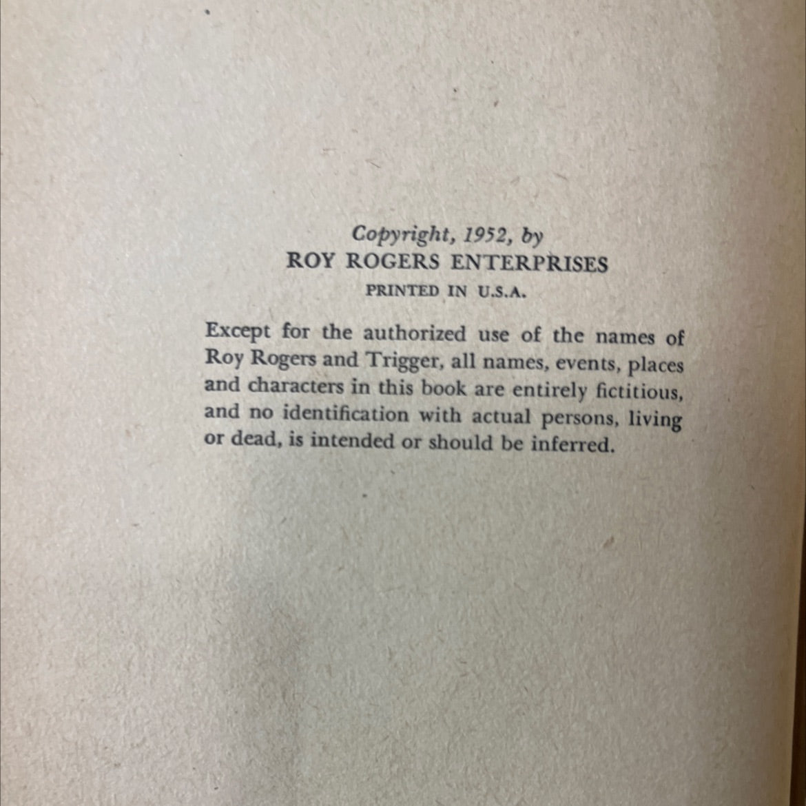 roy rogers and the rimrod renegades book, by snowden miller, 1952 Hardcover image 3