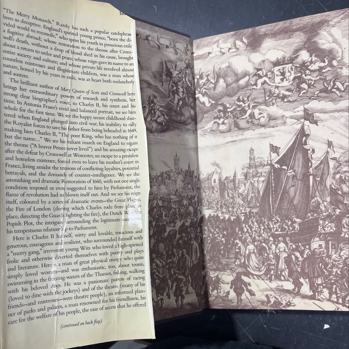 royal charles: charles ii and the restoration book, by antonia fraser, 1979 Hardcover image 4